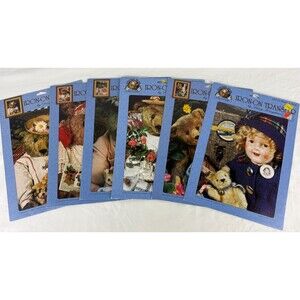 Daisy Kingdom Vintage Bear Iron On Transfers Lot 6 Susan Hoy 1992 Teddy Bears